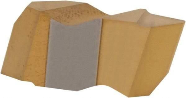 Hertel - IJP3010 Grade HC335, External UNJ Threading Insert - 16 TPI Ext Pitch, Right Hand Insert, TiN Finish, Carbide - Eagle Tool & Supply