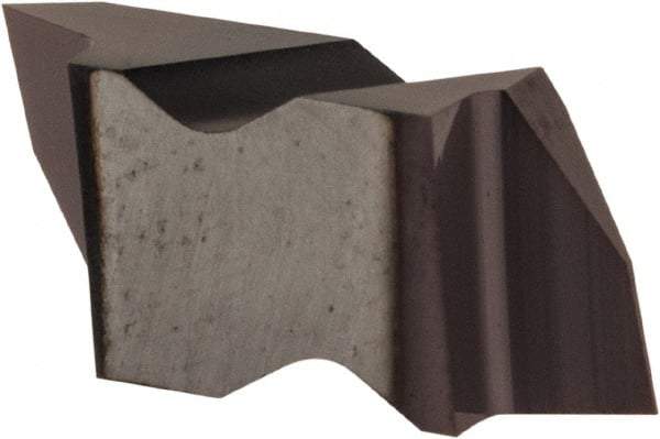 Tool-Flo - FLTK2 Grade AC50, Internal/External 60° V Threading Insert - 14 to 44 TPI Ext Pitch, 12 to 24 TPI Int Pitch, Left Hand Insert, AlTiN Finish, Carbide - Eagle Tool & Supply