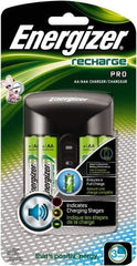 Energizer - 100 to 240 Volt Recharge Pro Charger - NiMH Compatible - Eagle Tool & Supply