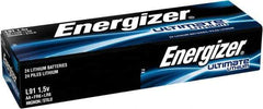Energizer - Size AA, Lithium, Standard Battery - 1.5 Volts, Button Tab Terminal, FR6 - Eagle Tool & Supply