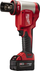 Milwaukee Tool - 20 Piece, 1-1/2 to 2" Punch Hole Diam, Power Knockout Set - Eagle Tool & Supply