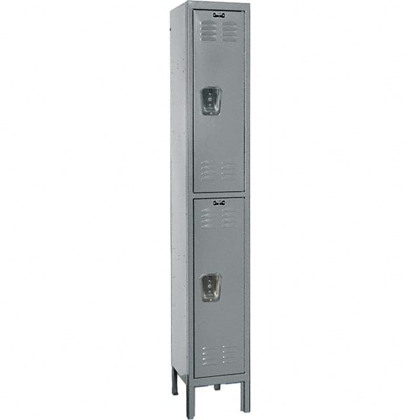 Hallowell - 2 Door, 2 Tier, Premium Wardrobe Lockers - Eagle Tool & Supply