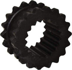 TB Wood's - 10 One Piece Solid Flexible Coupling Sleeve - 7-1/16" OD, 3-7/16" OAL, EPDM, Order 2 Hubs with Same OD & 1 Insert for Complete Coupling - Eagle Tool & Supply