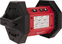 Milwaukee Tool - 18 Volts, 1300 Lumens, Cordless Work Light - 3 hr Run Time - Eagle Tool & Supply