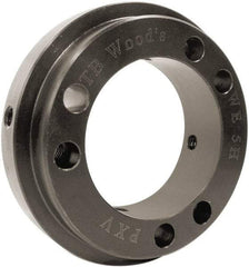 TB Wood's - 2.6" Hub, WE4 Flexible Bushed Coupling Hub - 2.6" OD, 0.88" OAL, Steel, Order 2 Hubs with Same OD & 1 Insert for Complete Coupling - Eagle Tool & Supply