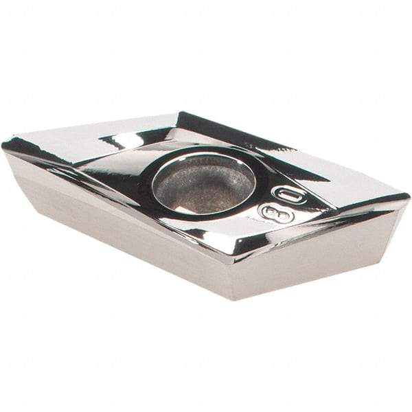 Sumitomo - AECT160408 Grade H1 Carbide Milling Insert - Uncoated, 0.1968" Thick, 0.79mm Corner Radius - Eagle Tool & Supply