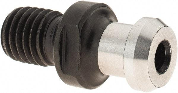 Sumitomo - CAT40 Taper, 5/8-11 Thread, 15° Angle Radius, Standard Retention Knob - 3/4" Knob Diam, 0.28" Flange Thickness, 1.03" from Knob to Flange, Through Coolant - Exact Industrial Supply