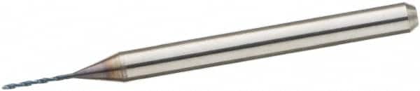 Sumitomo - 0.4496mm, 140° Point, Solid Carbide Micro Drill Bit - Eagle Tool & Supply