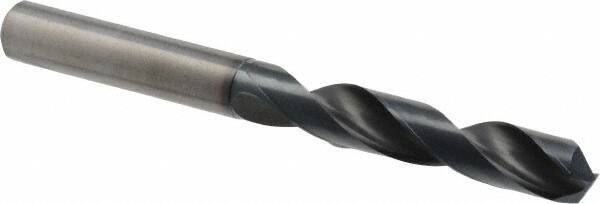 Sumitomo - 33/64" Solid Carbide Jobber Drill - TiAlCr/TiSi Finish, 5.3937" OAL - Eagle Tool & Supply