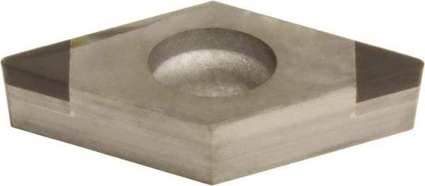 Sumitomo - 2NU-DCGA32.52 Grade BN7500 PCBN Turning Insert - Uncoated, 55° Diamond, 3/8" Inscr Circle, 5/32" Thick, 1/32" Corner Radius - Eagle Tool & Supply