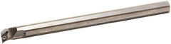 Sumitomo - 0.98" Min Bore Diam, 10" OAL, 3/4" Shank Diam, D-SDUC Indexable Boring Bar - DC.. 32.5 Insert, Screw Holding Method - Eagle Tool & Supply