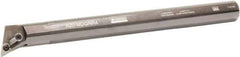 Sumitomo - 1.705" Min Bore Diam, 14" OAL, 1-1/4" Shank Diam, A-MDQN Indexable Boring Bar - DNMG 432 Insert, Pin & Clamp Holding Method - Eagle Tool & Supply