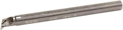 Sumitomo - 0.98" Min Bore Diam, 10" OAL, 3/4" Shank Diam, A-SVQB Indexable Boring Bar - VBMT 221 Insert, Screw Holding Method - Eagle Tool & Supply