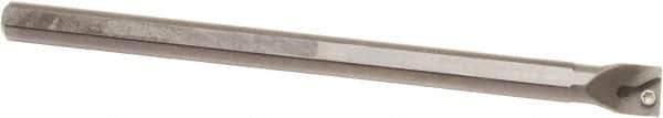 Sumitomo - 3/8" Min Bore Diam, 5" OAL, 3/8" Shank Diam, S-STUP Indexable Boring Bar - 1-1/4" Max Bore Depth, TPGT 63 Insert, Screw Holding Method - Eagle Tool & Supply