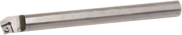 Sumitomo - 1-1/8" Min Bore Diam, 12" OAL, 1" Shank Diam, BSSKO Indexable Boring Bar - SPGG 322 Insert, Screw Holding Method - Eagle Tool & Supply