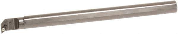 Sumitomo - 0.687" Min Bore Diam, 6" OAL, 1/2" Shank Diam, BSDJO Indexable Boring Bar - DCGT 21.5 Insert, Screw Holding Method - Eagle Tool & Supply