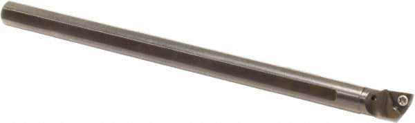 Sumitomo - 0.6" Min Bore Diam, 8" OAL, 1/2" Shank Diam, A-SWLP Indexable Boring Bar - WPMT 21.51 Insert, Screw Holding Method - Eagle Tool & Supply