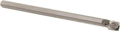 Sumitomo - 1-1/8" Min Bore Diam, 10" OAL, 3/4" Shank Diam, A-SE Indexable Boring Bar - SG 2R Insert, Clamp Holding Method - Eagle Tool & Supply