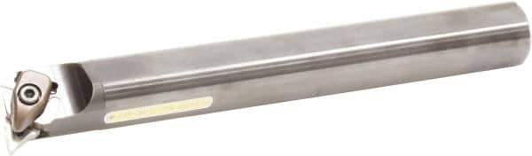 Sumitomo - 1-3/4" Min Bore Diam, 10" OAL, 1-1/4" Shank Diam, A-DTR Indexable Boring Bar - 1.575" Max Bore Depth, DNMG Insert, Clamp Holding Method - Eagle Tool & Supply