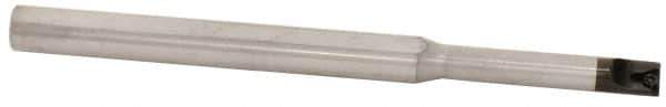 Sumitomo - 5/8" Min Bore Diam, 8" OAL, 1/2" Shank Diam, CSTJO Indexable Boring Bar - TPGT 22 Insert, Screw Holding Method - Eagle Tool & Supply