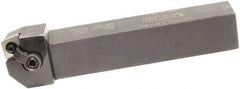 Sumitomo - MCRN, Left Hand Cut, 15° Lead Angle, 1" Shank Height x 1" Shank Width, Positive Rake Indexable Turning Toolholder - 6" OAL, CNMG 432 Insert Compatibility, Series Multi-Option - Eagle Tool & Supply