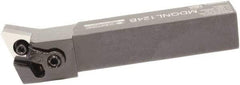 Sumitomo - MDQN, Left Hand Cut, -17.5° Lead Angle, 1-1/4" Shank Height x 1-1/4" Shank Width, Negative Rake Indexable Turning Toolholder - 6" OAL, DNMG 432 Insert Compatibility, Series Multi-Option - Eagle Tool & Supply