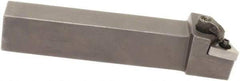Sumitomo - MTJN, Left Hand Cut, -3° Lead Angle, 1-1/4" Shank Height x 1-1/4" Shank Width, Negative Rake Indexable Turning Toolholder - 7" OAL, TNMG 43 Insert Compatibility, Series Multi-Option - Eagle Tool & Supply