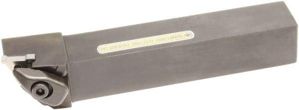 Sumitomo - DTR, Left Hand Cut, -3° Lead Angle, 1" Shank Height x 1" Shank Width, Negative Rake Indexable Turning Toolholder - 6" OAL, TRM 5517 Insert Compatibility, Series SumiTurn T-Rex - Eagle Tool & Supply