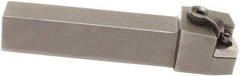 Sumitomo - MSRN, Left Hand Cut, 15° Lead Angle, 1-1/4" Shank Height x 1-1/4" Shank Width, Positive Rake Indexable Turning Toolholder - 6" OAL, SNMG 543 Insert Compatibility, Series Multi-Option - Eagle Tool & Supply