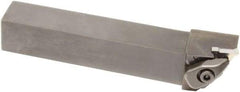 Sumitomo - DTR, Right Hand Cut, 93° Lead Angle, 1" Shank Height x 1" Shank Width, Negative Rake Indexable Turning Toolholder - 6" OAL, TRM 5517 Insert Compatibility, Series SumiTurn T-Rex - Eagle Tool & Supply