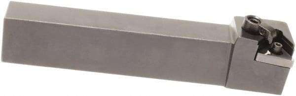 Sumitomo - MTGN, Left Hand Cut, 0° Lead Angle, 1" Shank Height x 1" Shank Width, Negative Rake Indexable Turning Toolholder - 6" OAL, TNMG 432 Insert Compatibility, Series Multi-Option - Eagle Tool & Supply