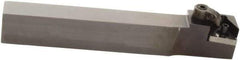 Sumitomo - MTAN, Left Hand Cut, 0° Lead Angle, 5/8" Shank Height x 5/8" Shank Width, Negative Rake Indexable Turning Toolholder - 4-1/2" OAL, TNMG 322 Insert Compatibility, Series Multi-Option - Eagle Tool & Supply