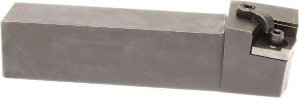 Sumitomo - MCKN, Left Hand Cut, 15° Lead Angle, 1-1/4" Shank Height x 1-1/4" Shank Width, Negative Rake Indexable Turning Toolholder - 6" OAL, CNMG 643 Insert Compatibility, Series Multi-Option - Eagle Tool & Supply