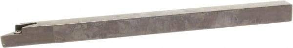 Sumitomo - SVAB, Right Hand Cut, 0° Lead Angle, 5/8" Shank Height x 5/8" Shank Width, Positive Rake Indexable Turning Toolholder - 6" OAL, VBMT 332 Insert Compatibility, Series Screw Lock - Eagle Tool & Supply