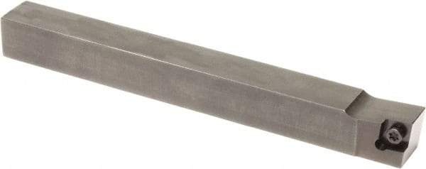 Sumitomo - SCNC, Right Hand Cut, -5° Lead Angle, 1/2" Shank Height x 1/2" Shank Width, Positive Rake Indexable Turning Toolholder - 6" OAL, CCMT 32.52 Insert Compatibility, Series Screw Lock - Eagle Tool & Supply