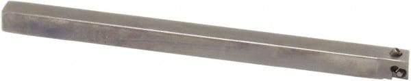 Sumitomo - PCLC, Left Hand Cut, -5° Lead Angle, 1/2" Shank Height x 1/2" Shank Width, Positive Rake Indexable Turning Toolholder - 6" OAL, CCMT 32.52 Insert Compatibility, Series Swiss - Eagle Tool & Supply