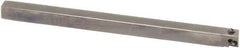 Sumitomo - PCLC, Left Hand Cut, -5° Lead Angle, 5/8" Shank Height x 5/8" Shank Width, Positive Rake Indexable Turning Toolholder - 6" OAL, CCMT 32.52 Insert Compatibility, Series Swiss - Eagle Tool & Supply