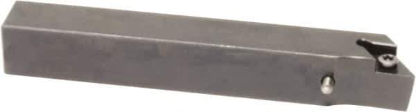 Sumitomo - SDNC, Left Hand Cut, -3° Lead Angle, 1/2" Shank Height x 1/2" Shank Width, Neutral Rake Indexable Turning Toolholder - 4-1/2" OAL, DC.. 21.51 Insert Compatibility, Series Screw Lock - Eagle Tool & Supply