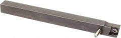 Sumitomo - SCAC, Right Hand Cut, 0° Lead Angle, 5/8" Shank Height x 5/8" Shank Width, Neutral Rake Indexable Turning Toolholder - 4-1/2" OAL, CC.. 32.52 Insert Compatibility, Series Screw Lock - Eagle Tool & Supply