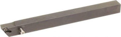 Sumitomo - SDAC, Left Hand Cut, 0° Lead Angle, 5/8" Shank Height x 5/8" Shank Width, Positive Rake Indexable Turning Toolholder - 6" OAL, DCMT 32.52 Insert Compatibility, Series Screw Lock - Eagle Tool & Supply