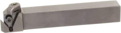 Sumitomo - External Thread, 0.1969" Max Depth of Cut, 0.1" Min Groove Width, 6" OAL, Right Hand Indexable Grooving Cutoff Toolholder - 1" Shank Height x 1" Shank Width, TGA Insert Style, GWC Toolholder Style, Series SumiTurn - Eagle Tool & Supply