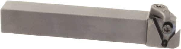 Sumitomo - External Thread, 0.1378" Max Depth of Cut, 0.06" Min Groove Width, 5" OAL, Left Hand Indexable Grooving Cutoff Toolholder - 3/4" Shank Height x 3/4" Shank Width, TGA Insert Style, GWC Toolholder Style, Series SumiTurn - Eagle Tool & Supply
