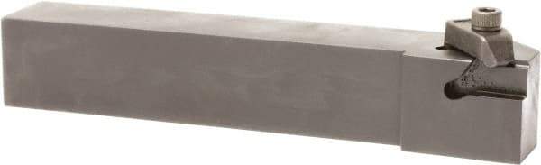 Sumitomo - SS, External, Left Hand, 0.14" Max Depth of Cut, Indexable Grooving Tool Holder - SG 2 Insert Compatibility, 3/4" Shank Height, 3/4" Shank Width, 4-1/2" OAL - Eagle Tool & Supply