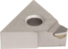 Sumitomo - NF-TNMX332 Grade DA1000 Polycrystalline Diamond (PCD) Turning Insert - 60° Diamond, 3/8" Inscr Circle, 3/16" Thick, 1/32" Corner Radius - Eagle Tool & Supply