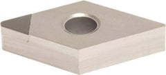 Sumitomo - NF-DNMA432 H Grade DA2200 Polycrystalline Diamond (PCD) Turning Insert - 55° Diamond, 1/2" Inscr Circle, 3/16" Thick, 1/32" Corner Radius - Eagle Tool & Supply
