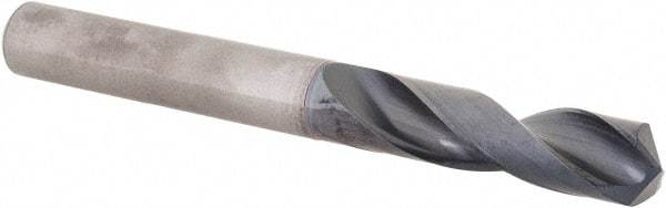 Sumitomo - 9mm 135° Solid Carbide Screw Machine Drill Bit - TiAlCr/TiSi Finish, 38mm Flute Length, 82mm OAL - Eagle Tool & Supply
