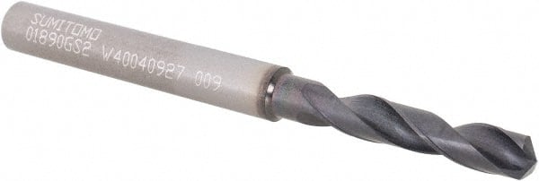 Sumitomo - 4.8mm 135° Solid Carbide Screw Machine Drill Bit - Eagle Tool & Supply