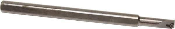Sumitomo - 0.313" Min Bore Diam, 5" OAL, 3/8" Shank Diam, S-STUB Indexable Boring Bar - 1" Max Bore Depth, TBGT 520 Insert, Screw Holding Method - Eagle Tool & Supply
