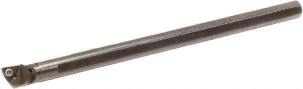 Sumitomo - 0.48" Min Bore Diam, 6" OAL, 3/8" Shank Diam, A-SWLP Indexable Boring Bar - WPMT 21.51 Insert, Screw Holding Method - Eagle Tool & Supply