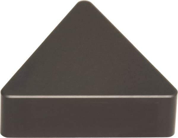 Sumitomo - TNG222 Grade BNS800 PCBN Turning Insert - Uncoated, 60° Triangle, 1/4" Inscr Circle, 1/8" Thick, 1/32" Corner Radius - Eagle Tool & Supply